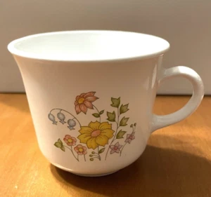 Corelle Spring Meadow Flowers Kaffee Tee Tasse Becher Vintage Corning Ware - Bild 1 von 4