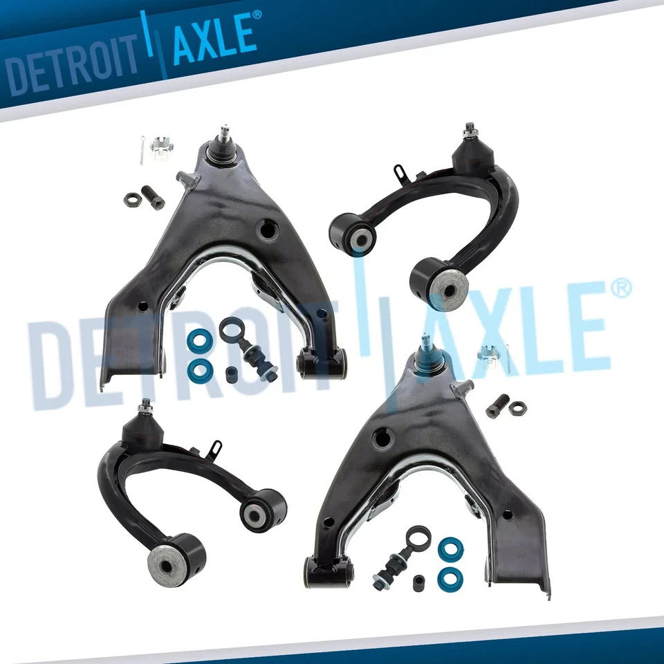 Front Upper Lower Control Arms Sway Bar Links for 1998 - 2007 LX470 Land Cruiser - Image 1 of 4