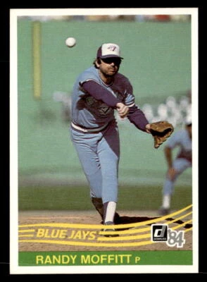 Randy Moffitt 1984 Donruss  Card #390 Toronto Blue Jays - Image 1 of 2