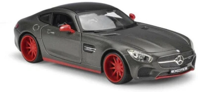Maisto 32505 - Coche De Modelo - Mercedes AMG GT (Gris Metálico, Escala 1:24) - Imagen 1 de 3
