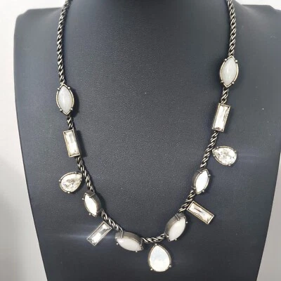 Collar de cristales y piedras de latón envejecido colección Silpada KR Foto 1 de 4