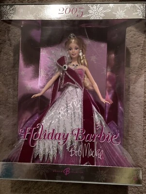 Holiday Barbies 2005 y 2006 - diseñado por Bob Mackie - Nuevo en cajas, juego de dos Foto 1 de 4