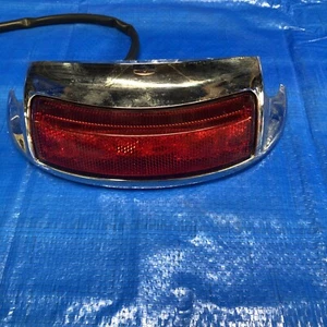2009-up Harley Davidson FLH Rear Fender Tip Trim Chrome Bumper Light # 59672-09A - Picture 1 of 13