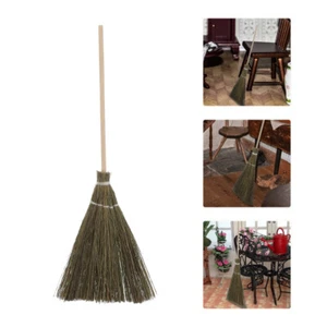 2 Pcs Broom Model Cleaning Toy Play House Accessories Child Kids Brooms - Picture 1 of 12