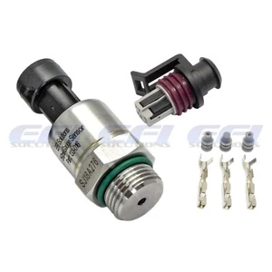 Stainless Steel Pressure Sensor 0 - 150Psi AN8 ORB with connector Oil Fuel MAP - Picture 1 of 3