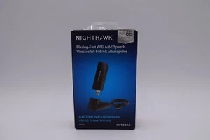 NETGEAR Nighthawk WiFi 6 USB Adapter – A8000, AXE3000, Tri-band, 3Gbps - Afbeelding 1 van 6