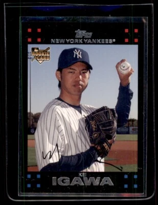 2007 Topps #640 Kei Igawa Rookie - Image 1 of 2