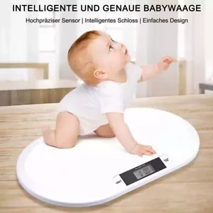 20kg Electronic Digital Infant Baby Pet Scales Pediatric Weight Tracker LED - Picture 1 of 7