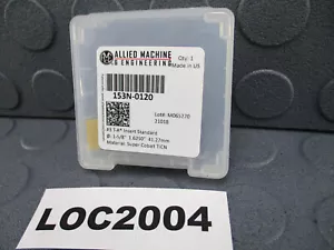 AMEC ALLIED MASCHINE (1-5/8 ZOLL) 153N-0120 SPATENBOHRER EINSATZ KOBALT LOC2004 - Bild 1 von 3