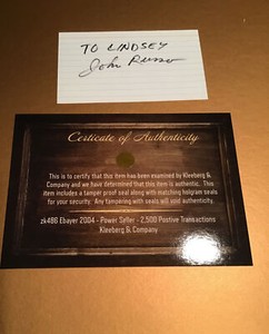 John Russo Night Of The Living Dead Autograph Index Card Horror Zombies