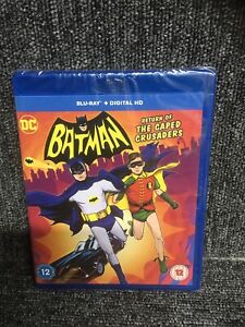 Batman - Return Of The Caped Crusaders :  UK Blu-ray. New Sealed. torn wrapper