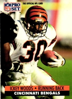 1991 Pro Set #467 Ickey Woods - Image 1 of 2