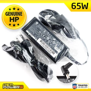 ORIGINAL HP 65W AC Power Adapter Charger PPP009D PPP009L-E 603284-001 722970-001 - Picture 1 of 4