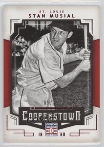 2015 Panini Cooperstown HOF Chronicles Red /35 Stan Musial #88 HOF