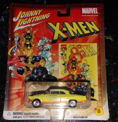 Johnny Lightning - Uncanny X-Men #356 – ’55 Chrysler C-300 - Many Die Cast Cars - Image 1 of 2