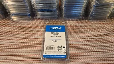 Crucial 16GB DDR5 5600 PC5 44800 SODIMM