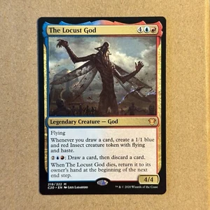 MTG ~ The Locust God ~ C20 Commander 2020 ~ #219 Legendary Creature Mythic ~ NM - Picture 1 of 3