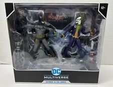 DC Multiverse McFarlane Batman & The Joker Arkham Asylum 2 Pack NIB