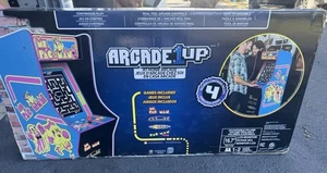 Ms. Pac-Man Pacman Arcade 1up Machine NEW IN BOX (4 built in games) - Picture 1 of 3