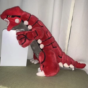 Hecho en China Antiguo TOMY Pokemon Groudon Juguete de Peluche Grande De Colección Raro Aprox.55 cm JP - Imagen 1 de 9