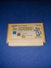 Dr mario famicom nes nintendo j jap japan japanese