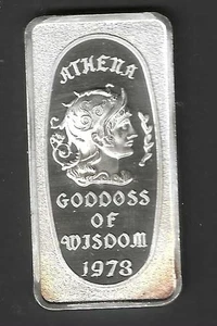 ATHENA BARRA DE ARTE DE PLATA .999 - Imagen 1 de 2