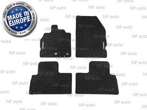 NEW LHD CAR FLOOR MATS FOR RENAULT SCENIC MK3 09-16 VELOUR CARPET LINERS RUGS - Picture 1 of 5