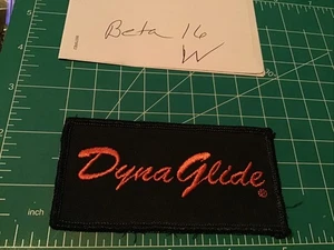 Harley Davidson Dyna Glide Bügelbild Aufnähen 4,0 x 2 Zoll Patch Neu - Bild 1 von 7