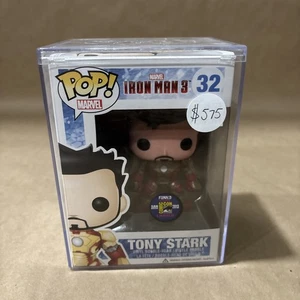Funko Pop! Tony Stark Unmasked SDCC 2013 Edición Limitada Iron Man 3 Marvel #32 - Imagen 1 de 6