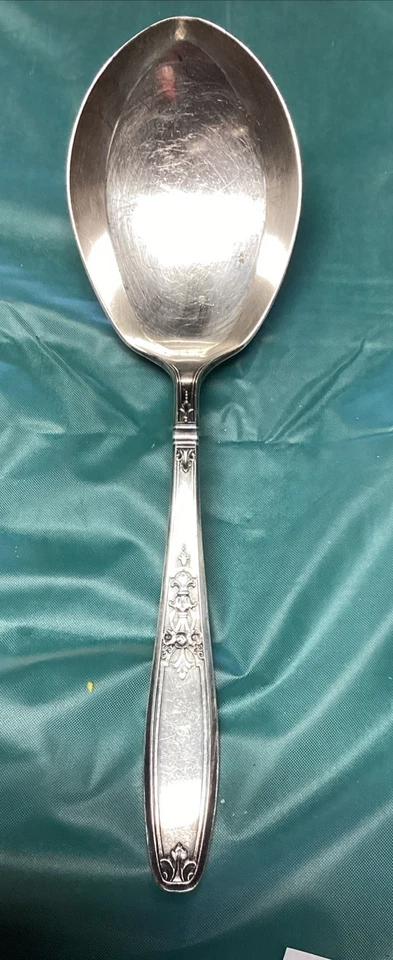 Cazuela Rogers Ambassador 1847/cuchara de bayas International Silver Co. 1919 Foto 1 de 4