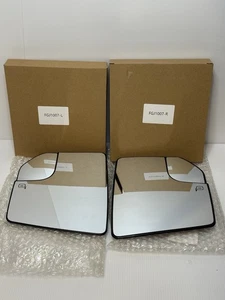 New Pair Heated Blind Spot Mirror Compatible Ford F-150 Replaces FL3Z17K707 L R - Picture 1 of 6