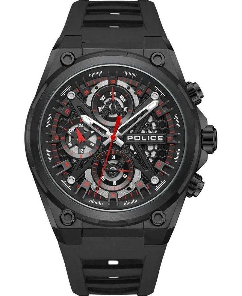 POLICE Men Quartz Casual Watch Classic Dress Waterproof - Image 1 of 4