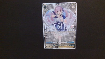 Weiss Schwarz Minato Aqua Hololive SUPER EXPO HOL/WE36-E49SP SP English - Image 1 of 2