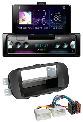 Pioneer USB MP3 Bluetooth DAB Autoradio für Kia Soul (PS ab 2014) schwarz - Bild 1 von 4