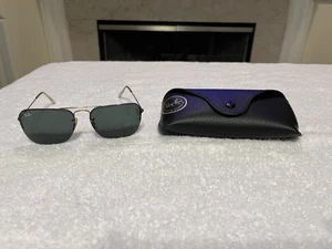 Seltene Ray Ban RB3461 001/71 Lightray gold grüne Sonnenbrille authentisch 56-15 mm - Bild 1 von 11