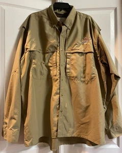 Mcalister Hemd Herren 2XL braun Logo Sportler Jagd Outdoor belüftete Taschen - Bild 1 von 24