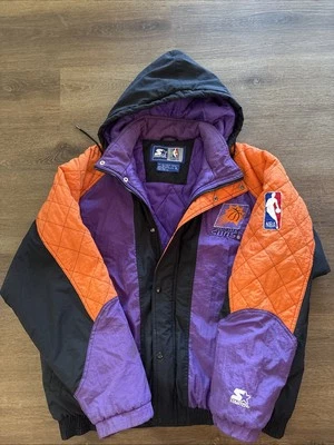 Chaqueta acolchada vintage años 90 NBA Phoenix Suns Starter talla XL Foto 1 de 4