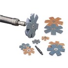 Scotch-Brite 7000120971 Abrasive Star, 3 In Dia, Very Fine