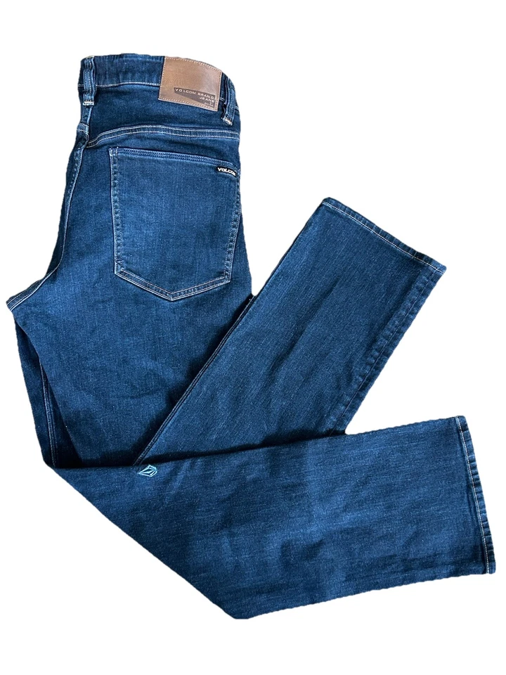 Volcom Solver Modern Straight  Mens Jeans Size 34 - Image 1 of 4
