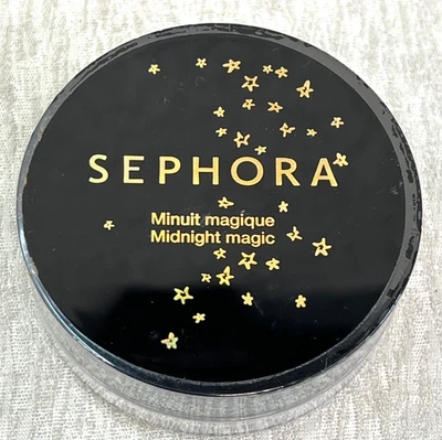 SEPHORA MIDNIGHT MAGIC 01 Gold HOLOGRAPHIC POWDER - Face and Body Glitter - Image 1 of 2