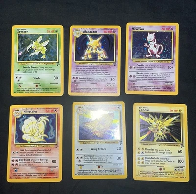 Pokemon Base Set Two Holo Lot Of 6 - Conditions Vary - See Photos & Read! - Image 1 of 4