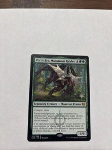 Vorinclex, Monstrous Raider MTG Promo Stamp - Picture 1 of 2