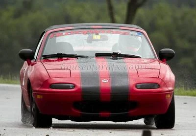 Dual Racing Stripe Stripes Graphics Decals fit any year or model Mazda Miata  Foto 1 de 4