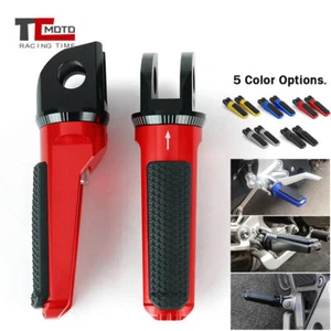 Front Foot Pegs Footrests For SUZUKI GSXR600 GSXR750 01-05 SV1000S 03-05 SV650S - Bild 1 von 11