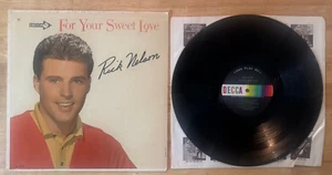 33 12" LP RICKY NELSON FOR YOUR SWEET LOVE MONO - Picture 1 of 2