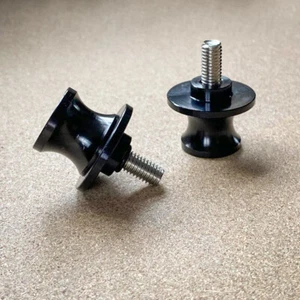 Paddock Stand Bobbins Swingarm Protectors Pads M8 for BMW S1000R S1000RR S1000XR - Picture 1 of 4