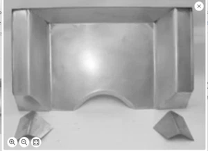 DIRECT SHEETMETAL FD191 1940-41-42-46-47 FORD PICKUP TRUCK 2" RECESSED FIREWALL - Picture 1 of 1