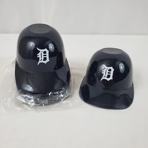 MLB Detroit Tigers Mini Batting Helmet Ice Cream Snack Bowls, Lot of 6 - Picture 1 of 6