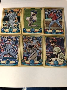 2019 Topps Gypsy Queen 6 card set Tellez, Turner Rendon Newcomb Longoria Garcia - Picture 1 of 6