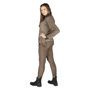 LUUKAA Leggings Jersey 50 52 (7) braun lang - Bild 1 von 2